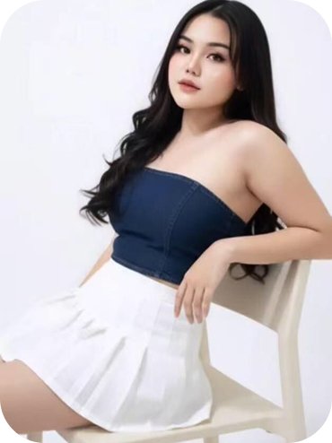 Fika Indonesia escort enjoying a relaxed moment across Kuala Lumpur