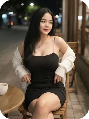 Cya escort portrait during a relaxed Kuala Lumpur nightlife experience