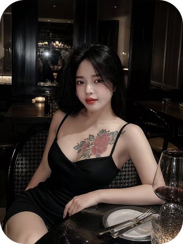 Elegant Vietnamese companion Polly in Kuala Lumpur hotel lounge